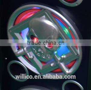 speaker portable rechargeable 15 inch dj trolley speakers