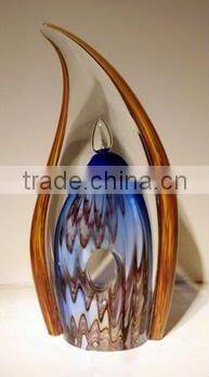 water drop glass table decoration XO-2010050A and hand made table decoration