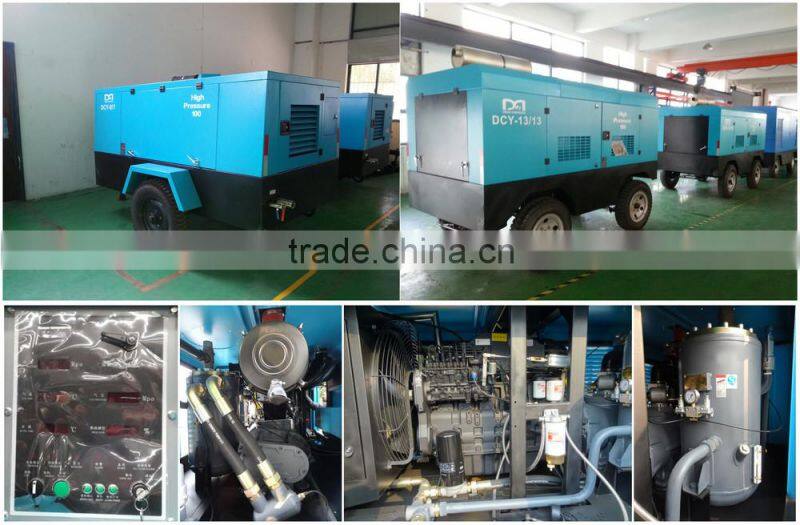 110KW 4 cylinders diesel air compressor