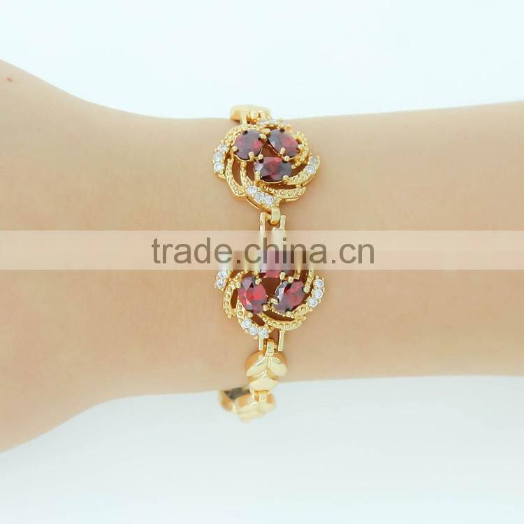 Girls Multiple choice Hand Chain with Magnet Copper Colorful Bracelet