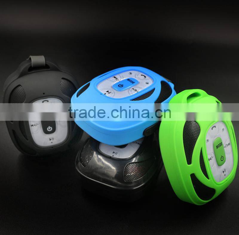 Portable Mini Round Small Wireless Solar Power Bluetooth Speaker