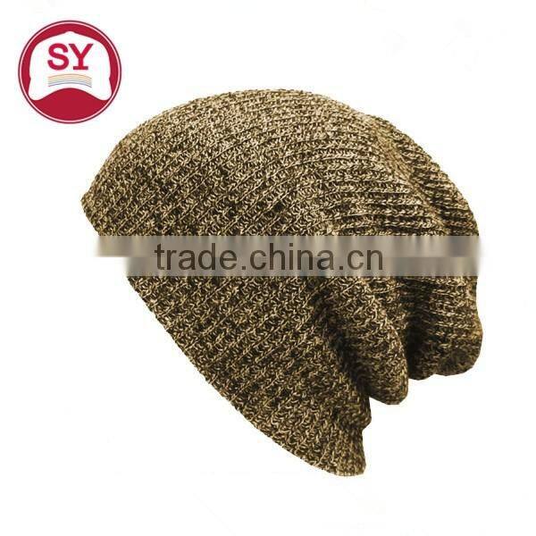 wholesale multi color custom knit beanie