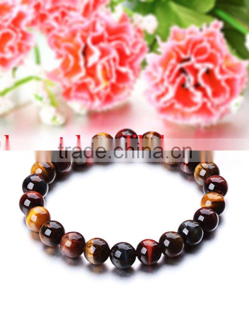 hot sale tiger eye stones beads bracelets