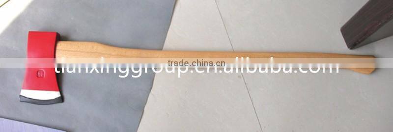 SDTX high carbon steel axe with carbon steel axe head hatchet with fiberglass handle