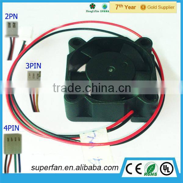 Small Plastic Fan 30mm DC Brushless Cooling Fan HD3010 Ball bearing with high middle and low speed