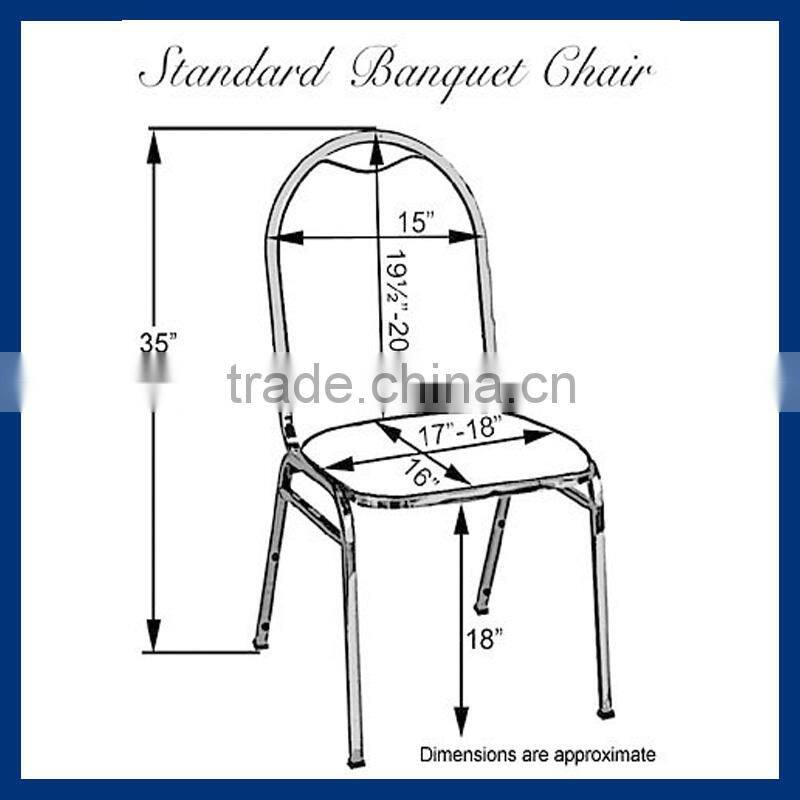 CH047B New 2016 cheap wedding banquet champagne sequin chair cover