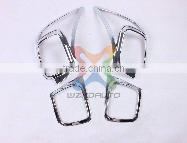 SET CHROME REAR TAIL LIGHT LAMP COVER TAIL LAMP COVER FOR CHEVROLET MALIBU 2013-2014