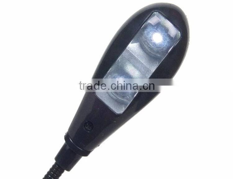 Made In China Colourful 2 Dual Arm Flexible Clip Book reading LED Light.