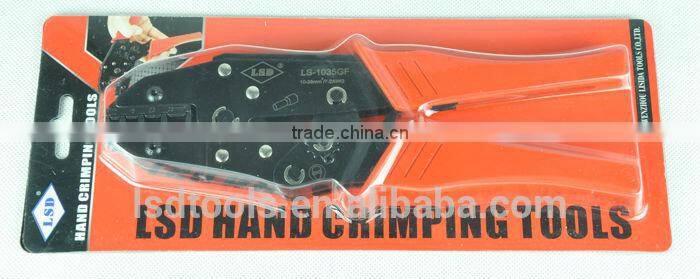 Hardware tools mini european style crimping pliers LS-1035GF
