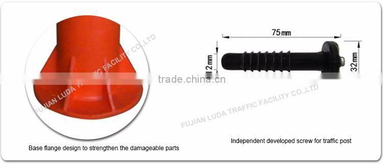 Reasonable design EVA flexible highway safety cones