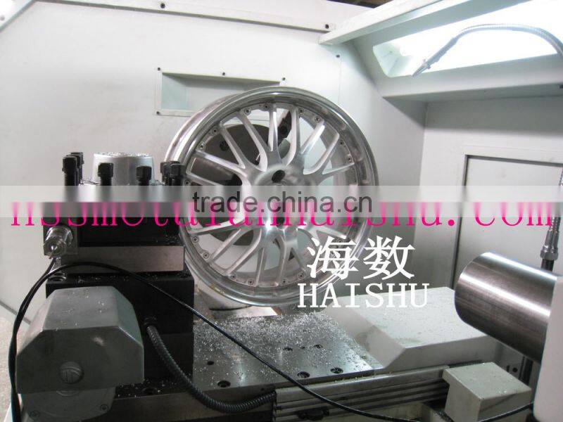 car wheel repair lathe CK6187W cnc wheel lathe cutting machine
