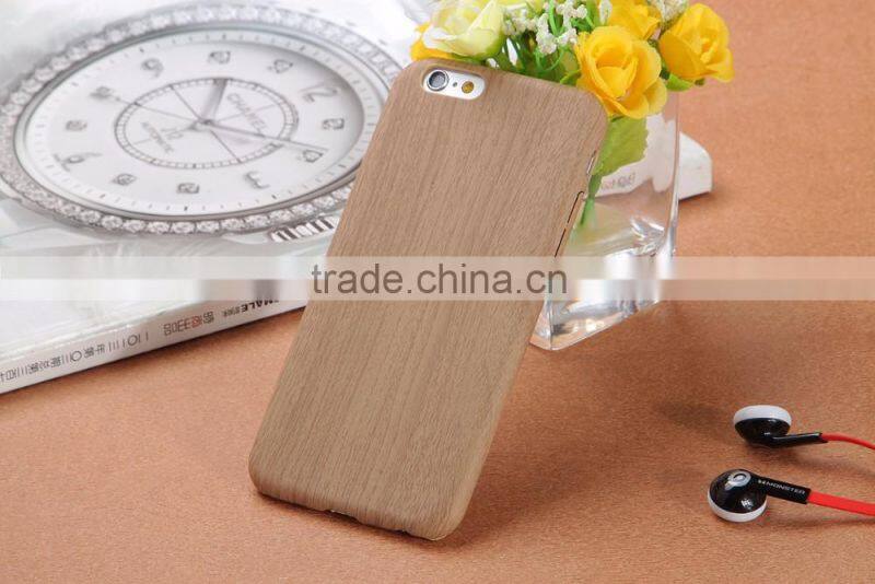 Natural Style TPU Wooden Grain Cell Phone Case For iPhone 5/5s/6/6 plus Wholesale