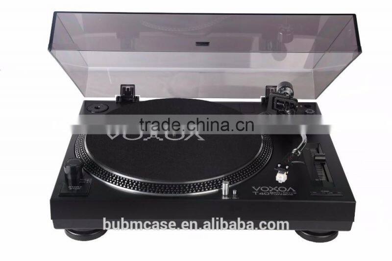 VOXOA T40 33/45 two speed turntable player, classic USB Turntable for DJ music lover 2016