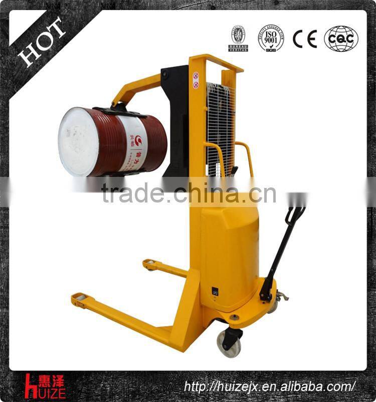 600kg 2.5m Semi Electric Paper Roll Stacker in Forklift