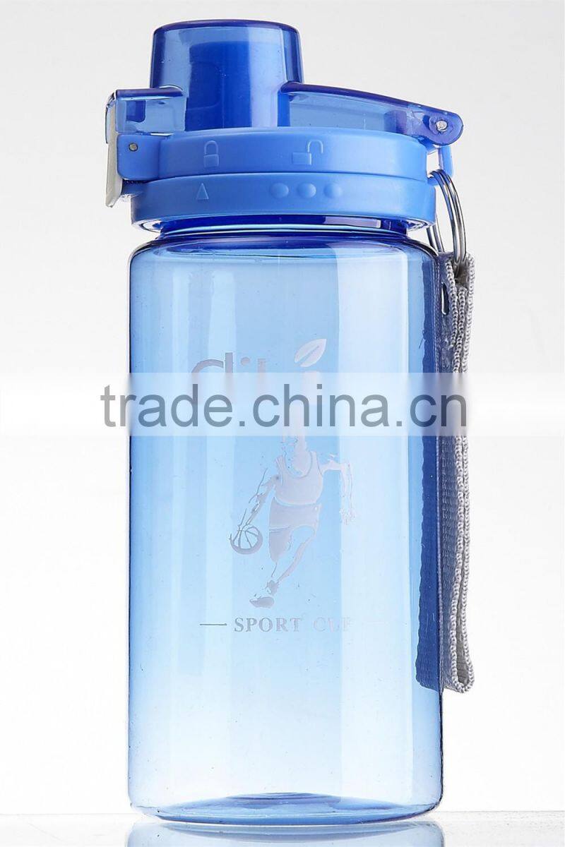 cheap price promotional plastic water bottle with press button