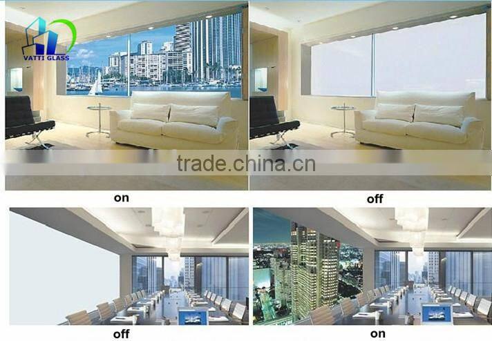 Switchable Electric Privacy Glass, smart glass windows