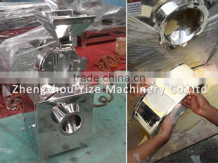Stainless steel red pepper crusher Cocoa bean corn grinder chilli grinding machine sugar salt pulverizer