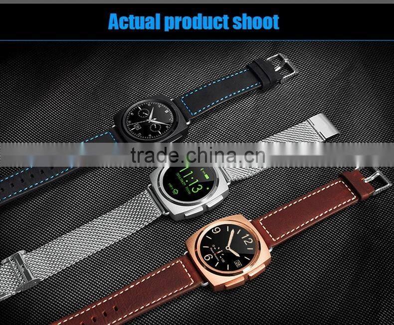Original A11 1.22'' full round screen Heart Rate Smart Watch MTK2502 BT4.0 Smartwatch for smart phone Intelligent Watch