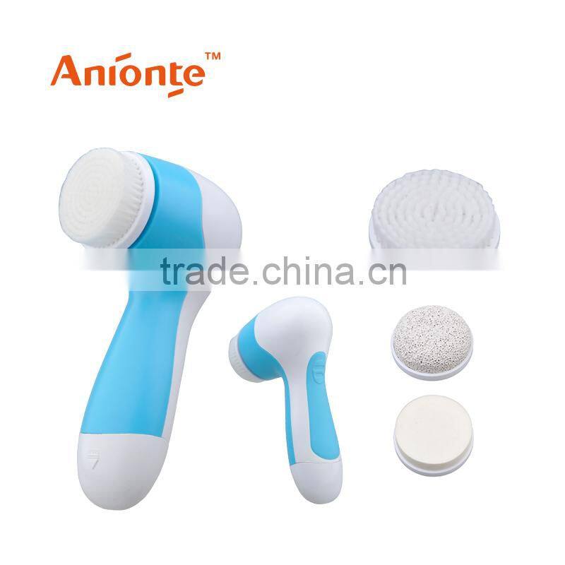 Fashion 4 Interchangeable Attachment Electric Facial Cleaner