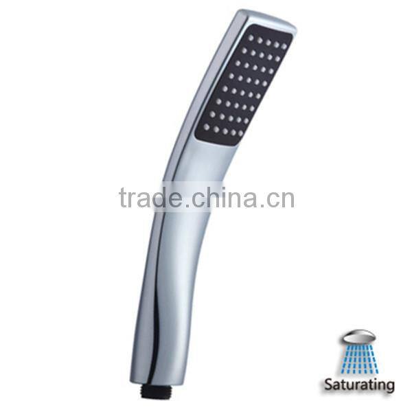chrome abs hand shower,hand-held shower head,5-jet hand-held shower