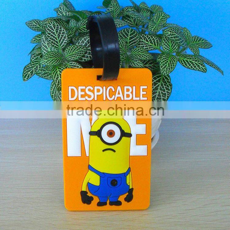 Soft PVC Luggage Tag/ Rubber Luggage Tag/ Plastic Travel Tag