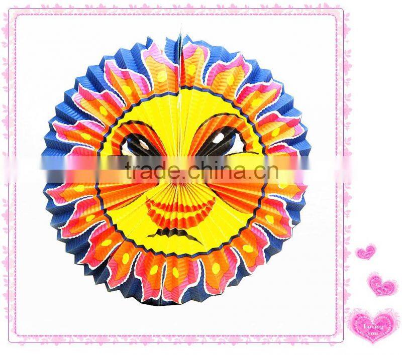 V shape paper lanterns