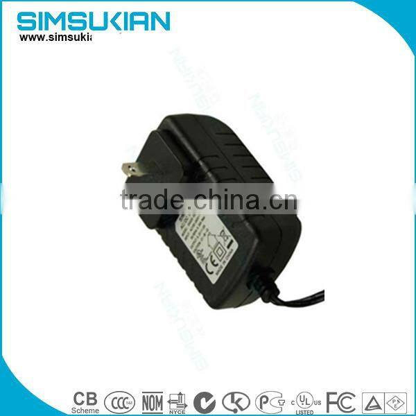 population products ac dc 16v 600ma portable adapter with CE GS FCC ect certifications
