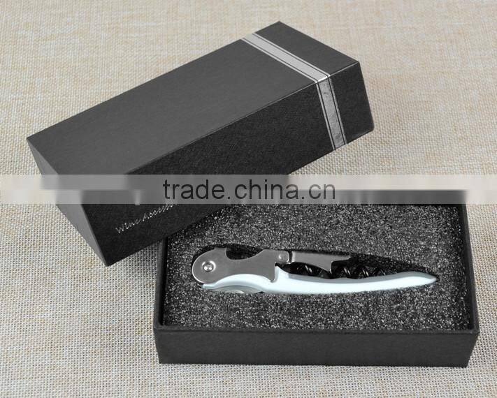 Top selling corkscrew wine opener with gift box China supplier
