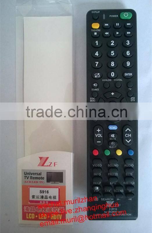 ZF Black ABS 60 Keys P914 Universal Remote Control for Philipus LED/LCD TV