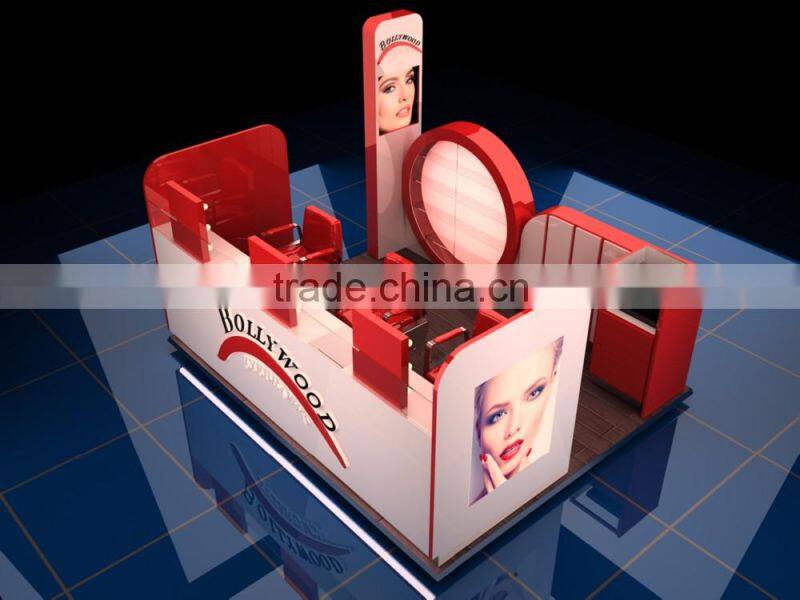 4*3M or Customize Mall Eyebrow Threading Kiosk for Sale