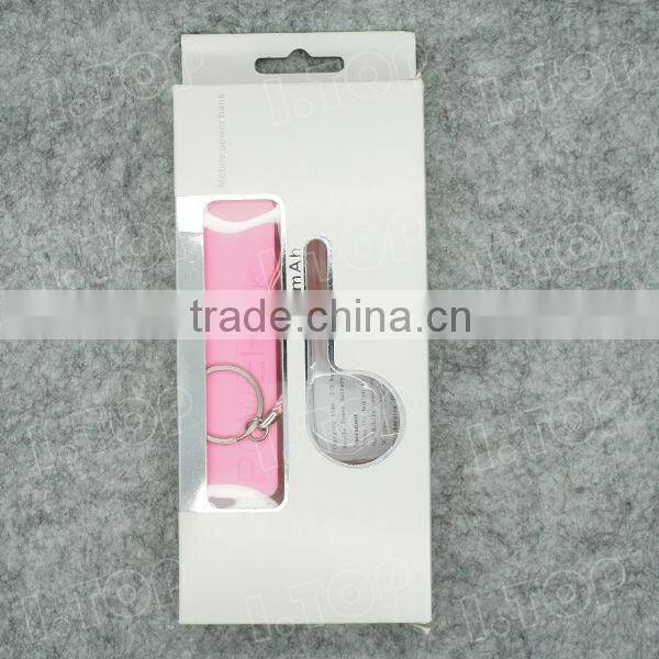 Promotion Gift Perfume Power Bank 2600mAh for All Kinds Of Mobilephone