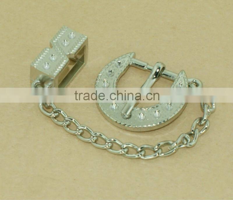 fashion metal belt buckles with chain