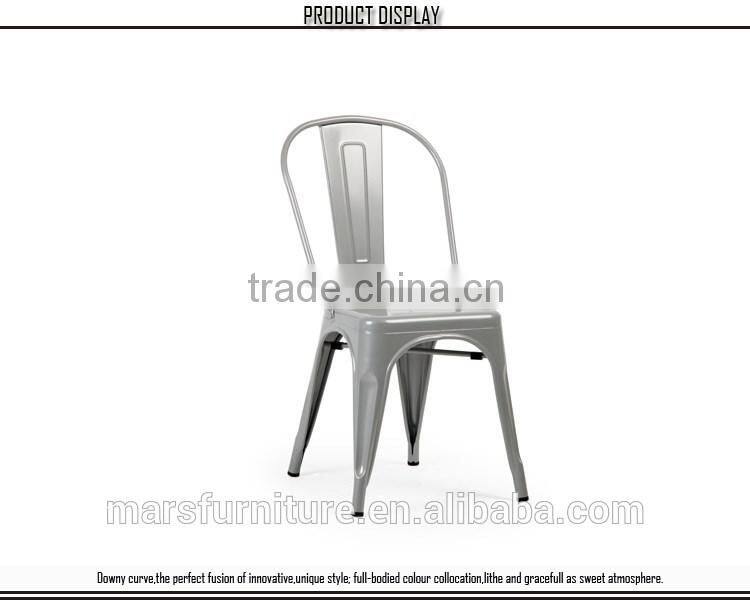 Modern cheap bar silver chair