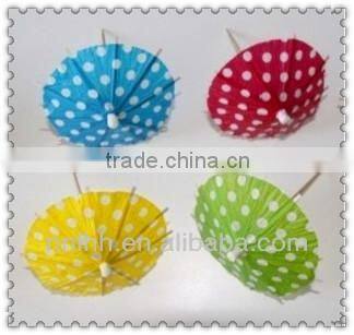 Paper drink cocktail umbrella