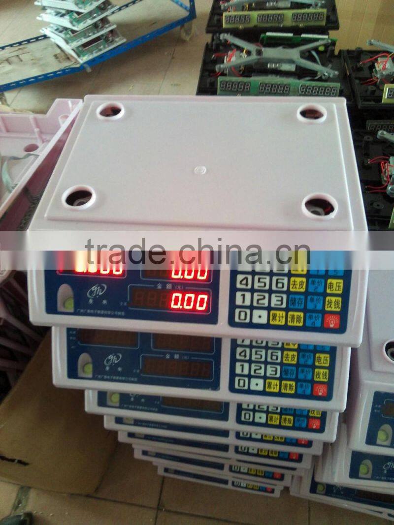 New ABS Plastic Pricing Weighing Indicator , portatble good qualty price counting weighing indicator scale