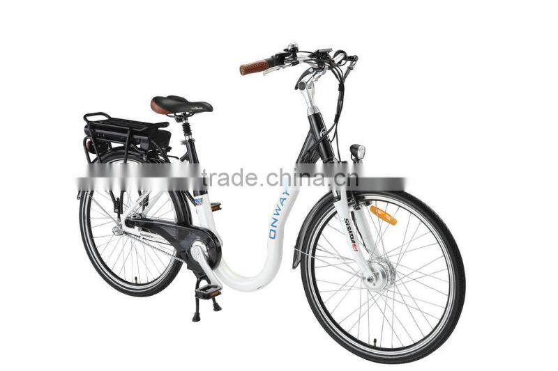 26'' old man electric bicycle buit-in li-ion battery 36V 250W brushless motor