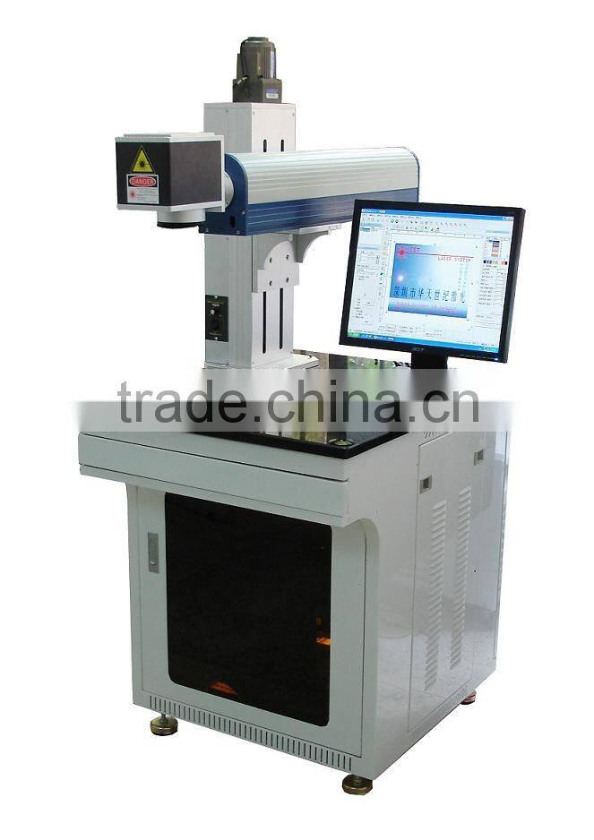 Popular sign equipment WER Fiber laser marking machine