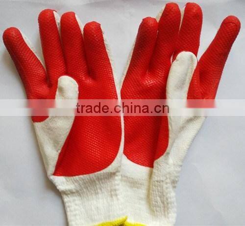 BSSAFETY rubber coated safety gloves, hot sale working gloves for industrial or building use