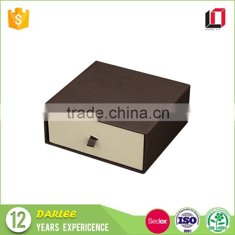 Alibaba China factory custom rigid cardboard drawer box