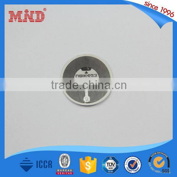 MDIY77 factory supply ISO 14443A Ntag213 nfc inlay/tag/label dry inlay wet inlay blank wet inlay