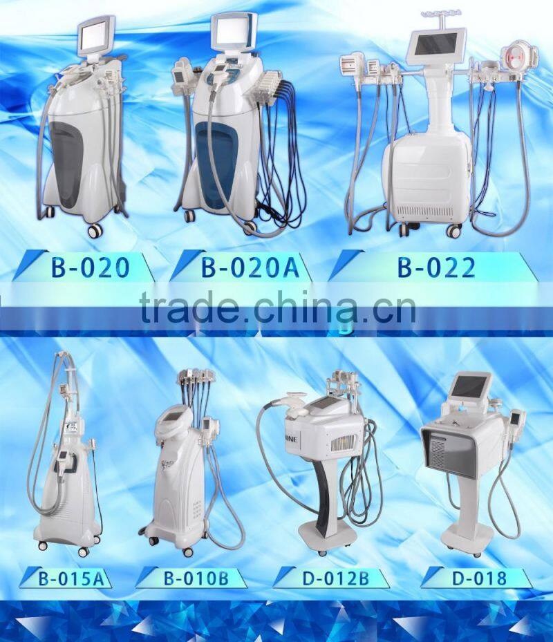 four touch screen can use at the same time double cryolipolysis +v9 roller massage +v10 beauty equpment