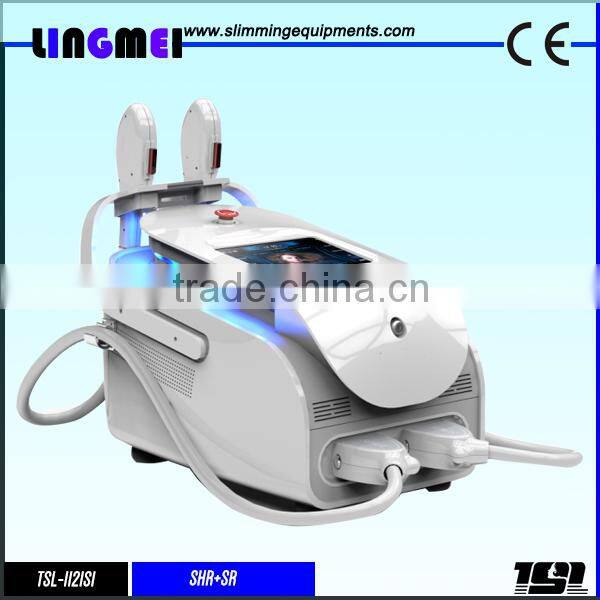 Lingmei hair removal Ipl + e-light+ SHR 3 in 1 Mini Hair removal device/home e-light ipl rf