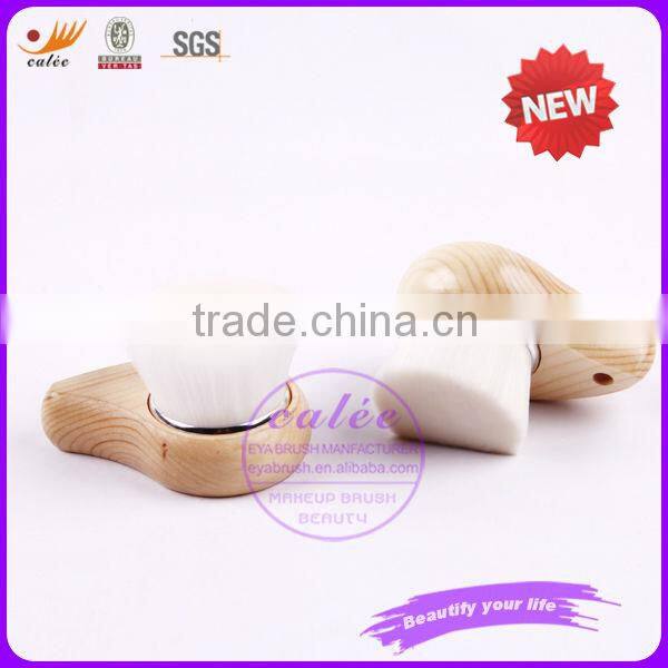 Eya new design face makeup pore brush with nylon hair