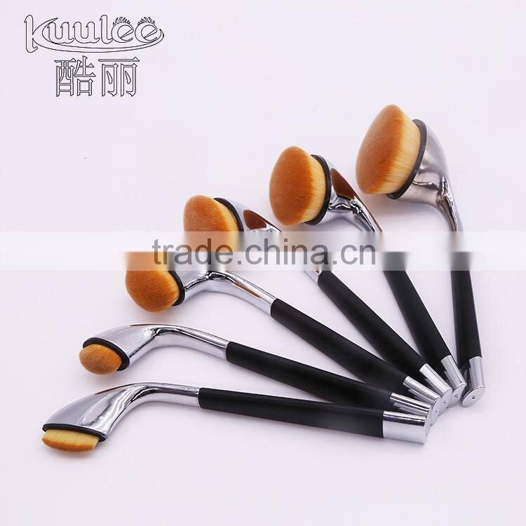 9pcs Golf Pro Cosmetic Makeup Brush Professional Kit makeup brushes with black