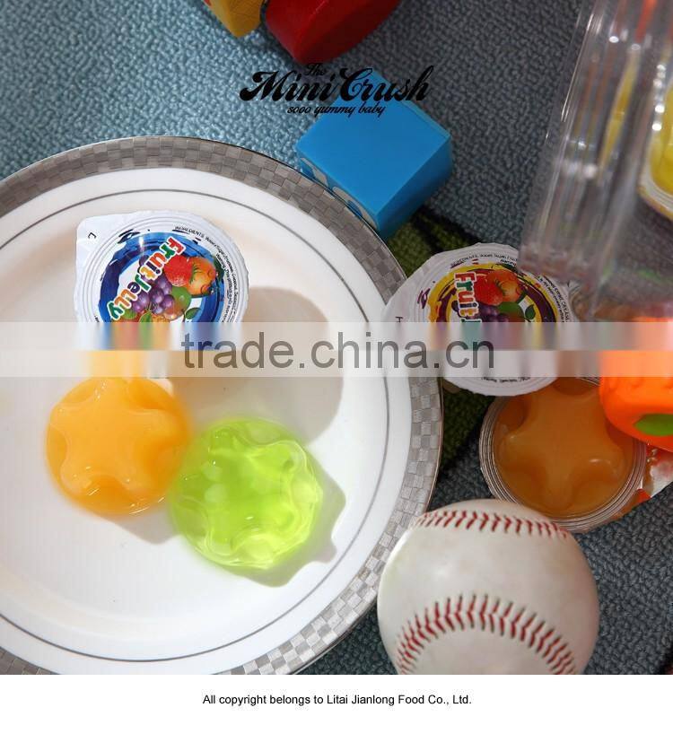 Mini crush brand factory online shopping Assorted Fruit Shaped jelly candy