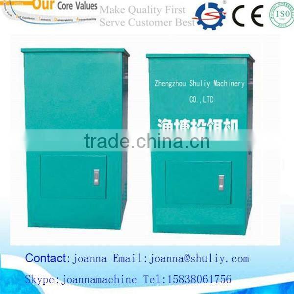 Stainless Steel automatic fish food feeder on sale 0086-15838061756