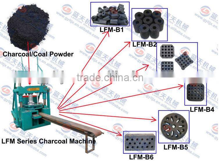 Factory Directly Selling White Charcoal Briquette Machine
