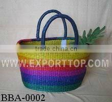 Best quality handmade sea grass handle bags (Skype: july.etop)