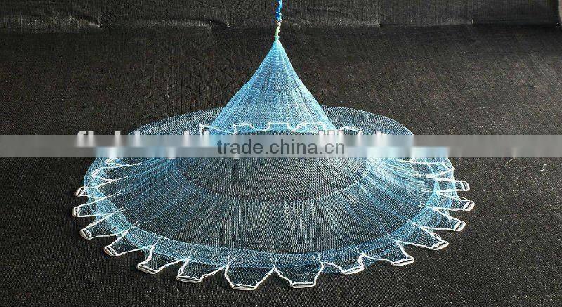 Japanese style bottom pocket casting net