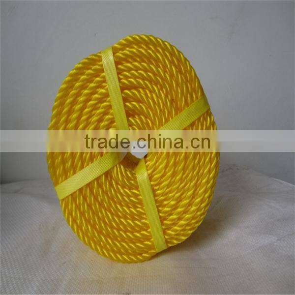 High quality pe twisted rope for fishing net